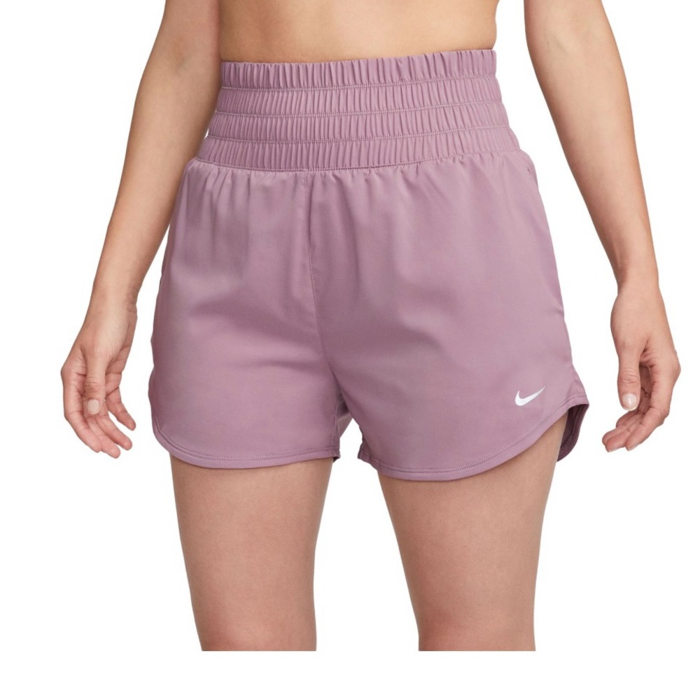 NWT Nike One-Women’s Dri-FIT Ultra High-Waisted 3” Brief-Lined Shorts. Small.
